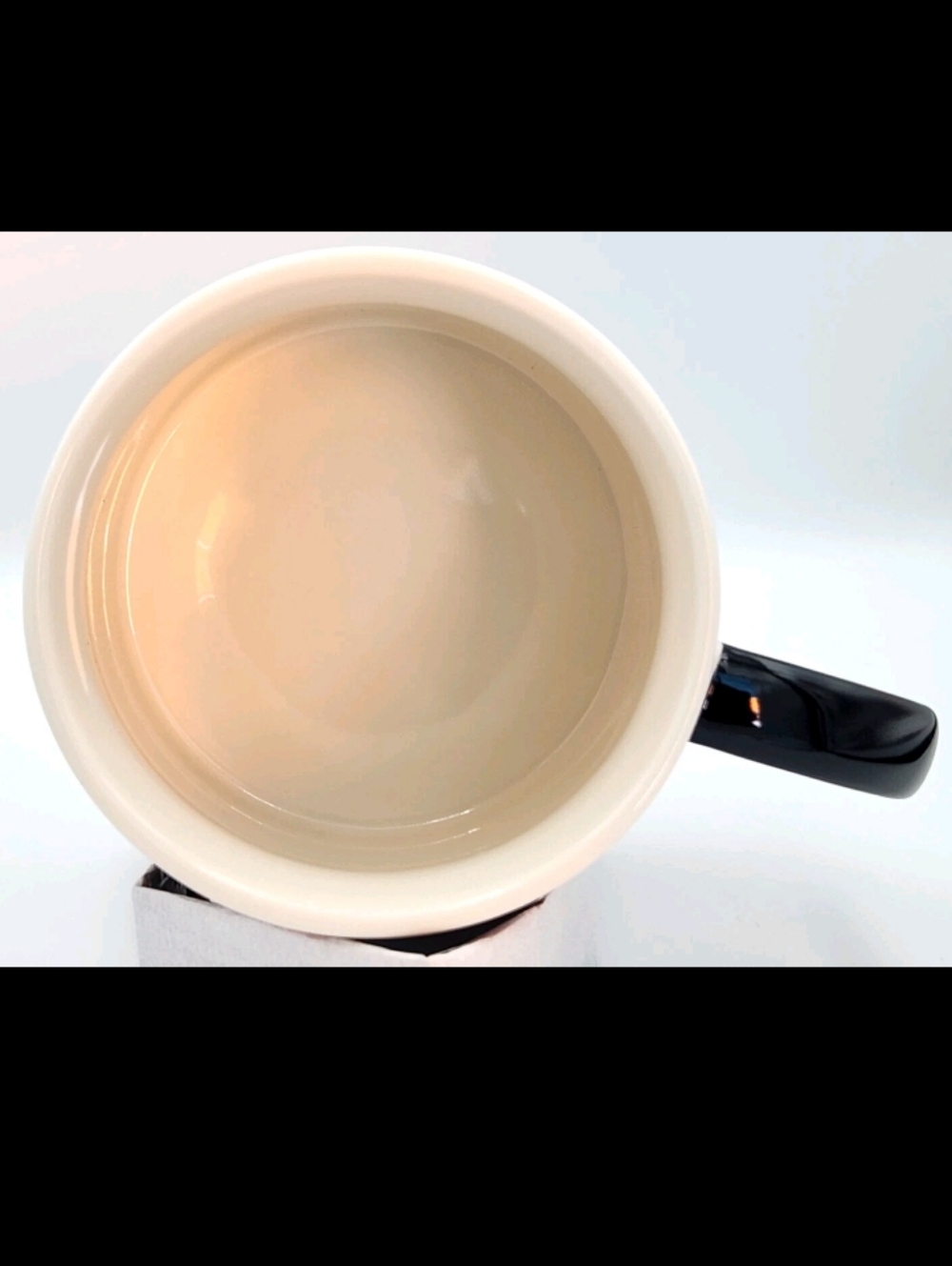 Mickey Mouse Striped Ceramic Mug-(24oz)❤️🖤 - Picture 5 of 7